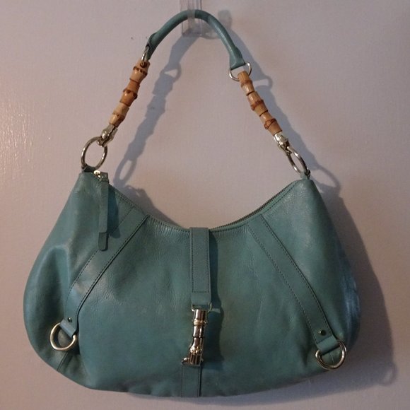 Banana Republic Handbags - Mint green leather purse